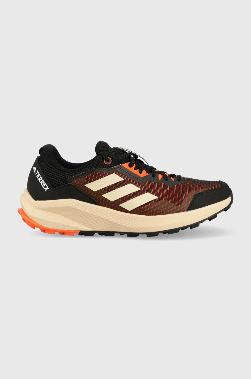 Levně Boty adidas TERREX Trailrider pánské, černá barva, HR1156-IMPORA/SAN