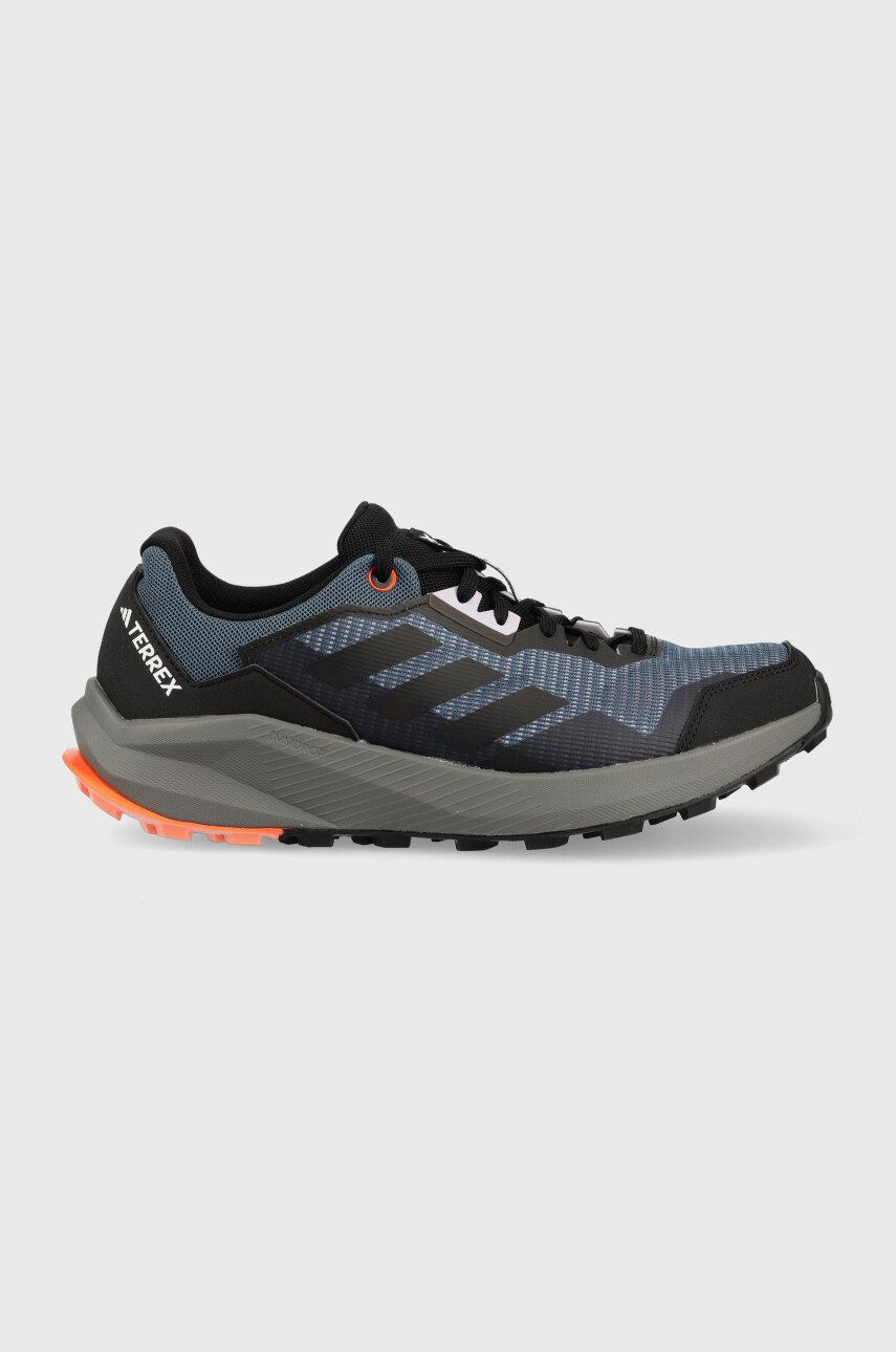 Adidas TERREX pantofi Trailrider barbati, culoarea albastru marin HR1157-WONSTE/ORA