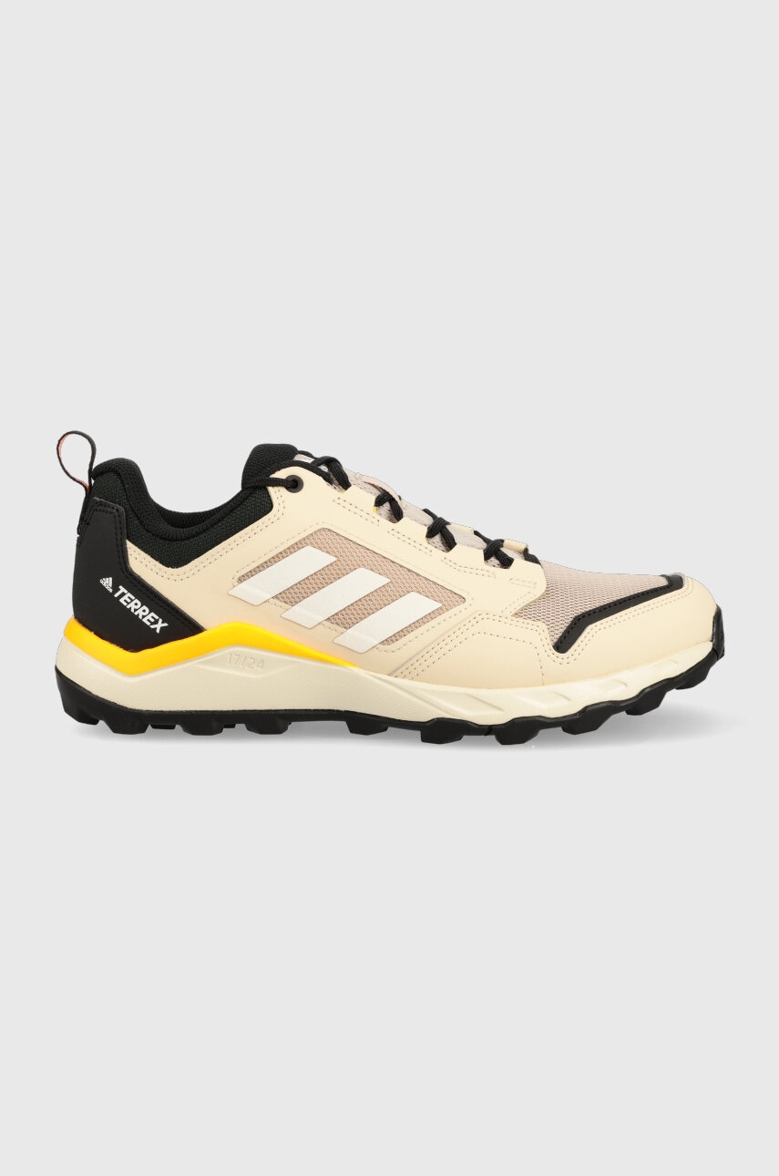 adidas TERREX sneakers Tracerocker 2.0 bărbați, culoarea bej HR1238-WHT/SOGOLD