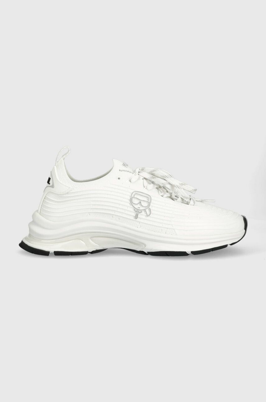 Levně Sneakers boty Karl Lagerfeld LUX FINESSE bílá barva, KL53160