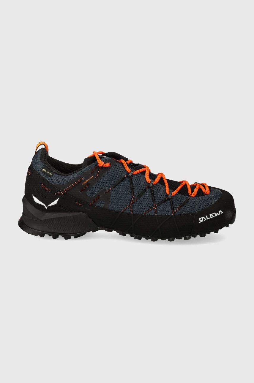 Salewa pantofi Wildfire 2 GTX barbati, culoarea albastru marin