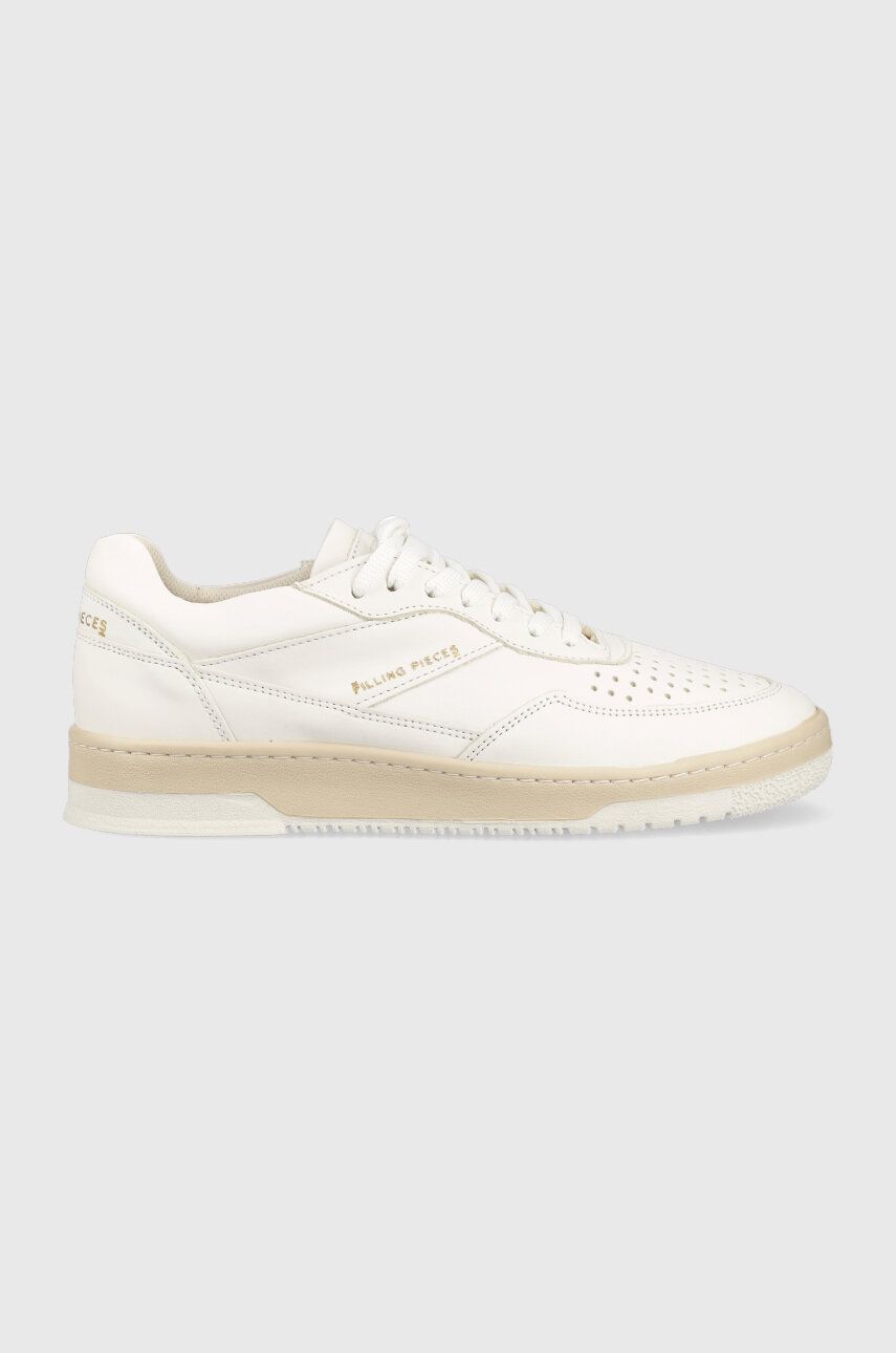 Kožené sneakers boty Filling Pieces Ace Spin bílá barva, 70033492007