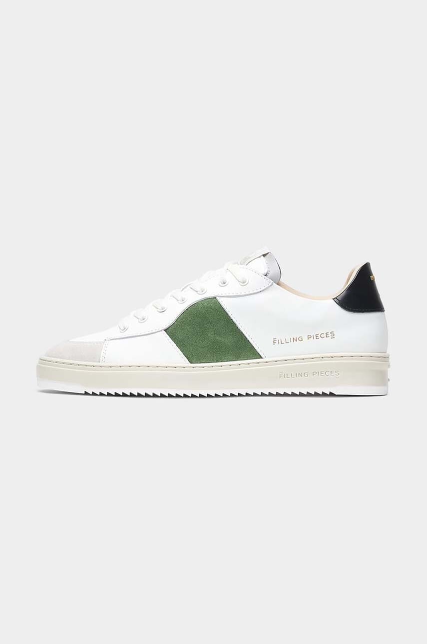 

Кожени маратонки Filling Pieces Court Strata в бяло 89128872072, Бял