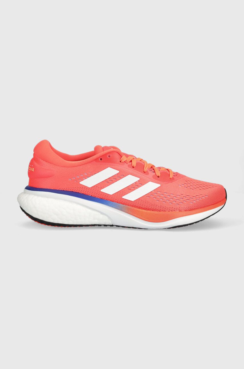 Levně Běžecké boty adidas Performance Supernova 2.0 červená barva