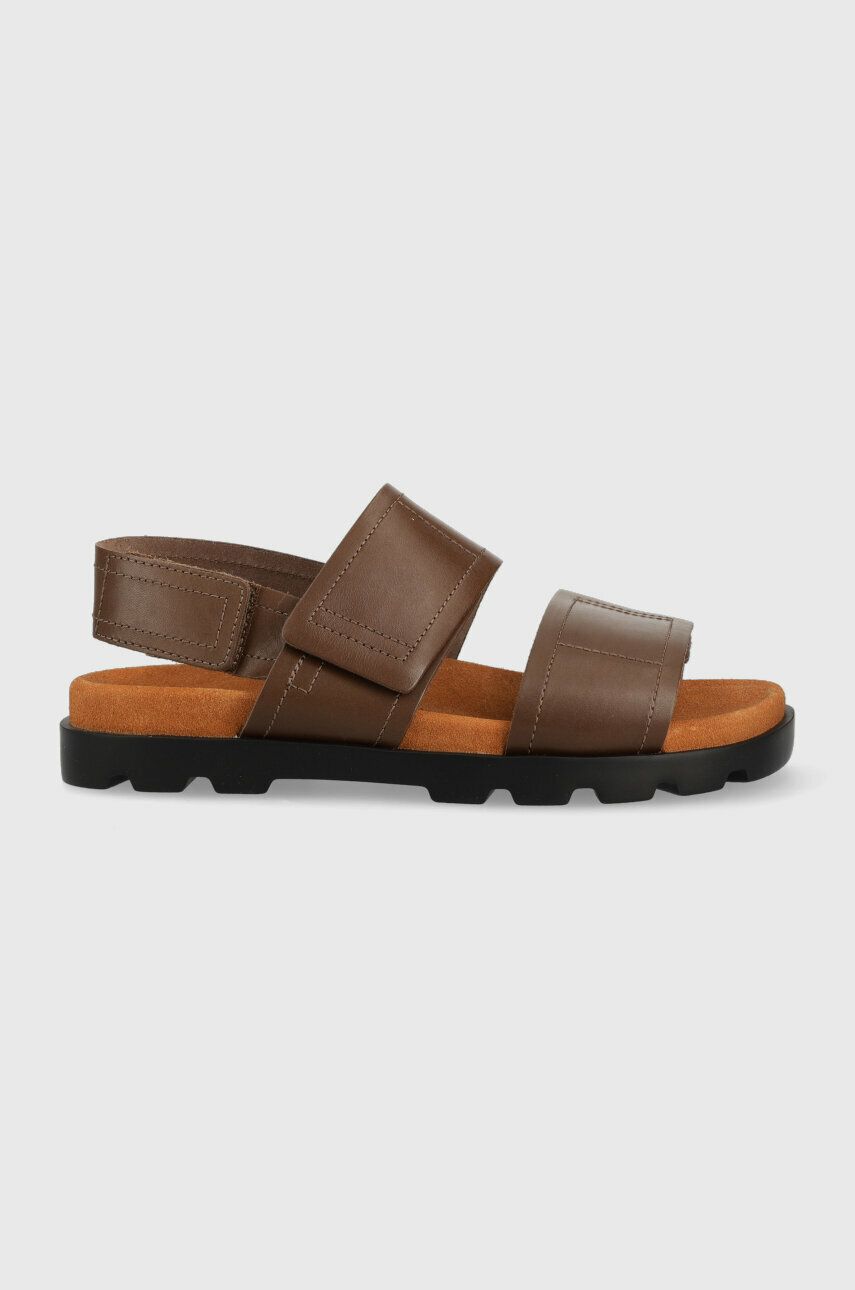 Camper sandale de piele Brutus Sandal barbati, culoarea maro, K100777.005