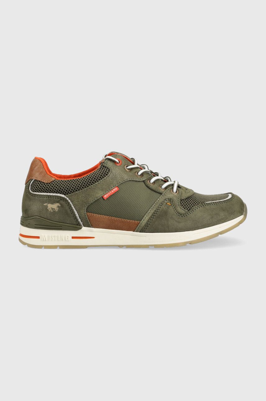 Mustang sneakers culoarea verde, 4154314