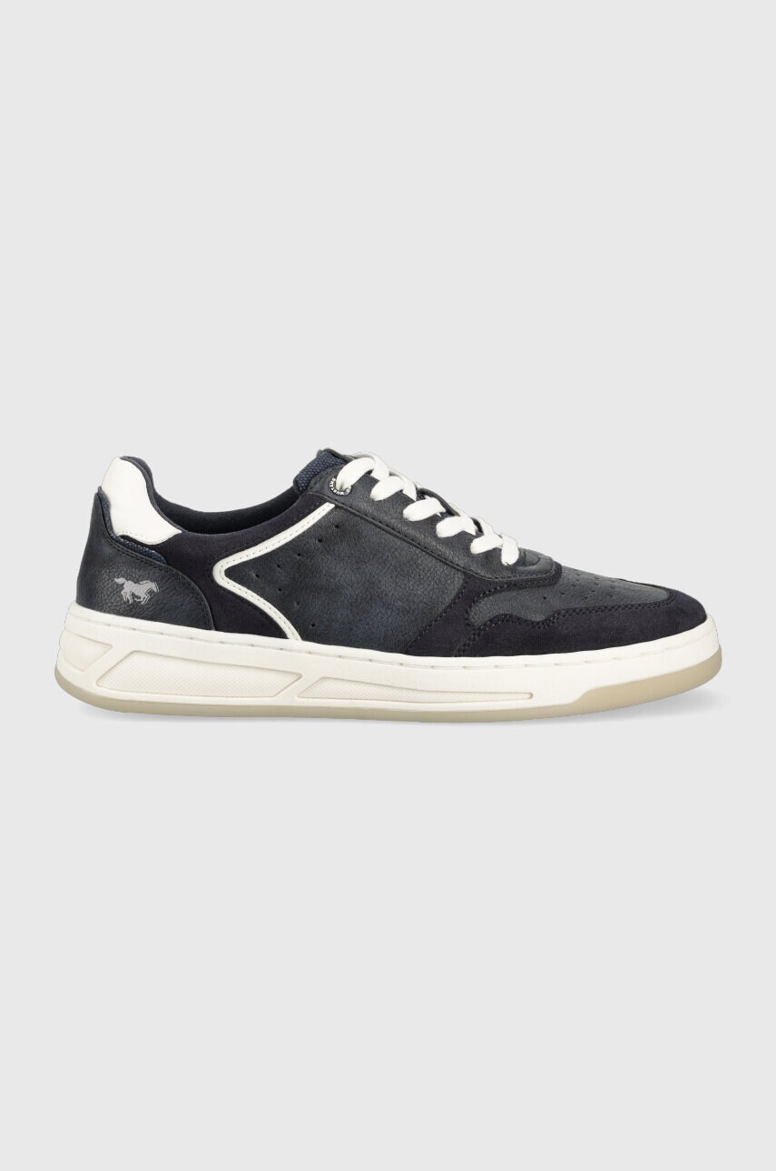 Mustang sneakers culoarea albastru marin, 4187301