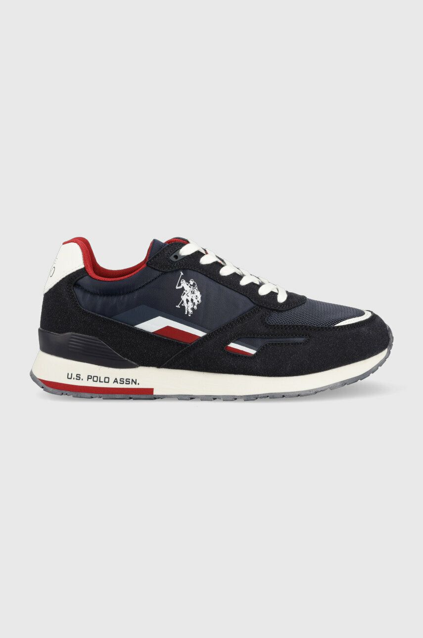 Sneakers boty U. S. Polo Assn. TABRY tmavomodrá barva, TABRY003M - námořnická modř -  Svršek: Um