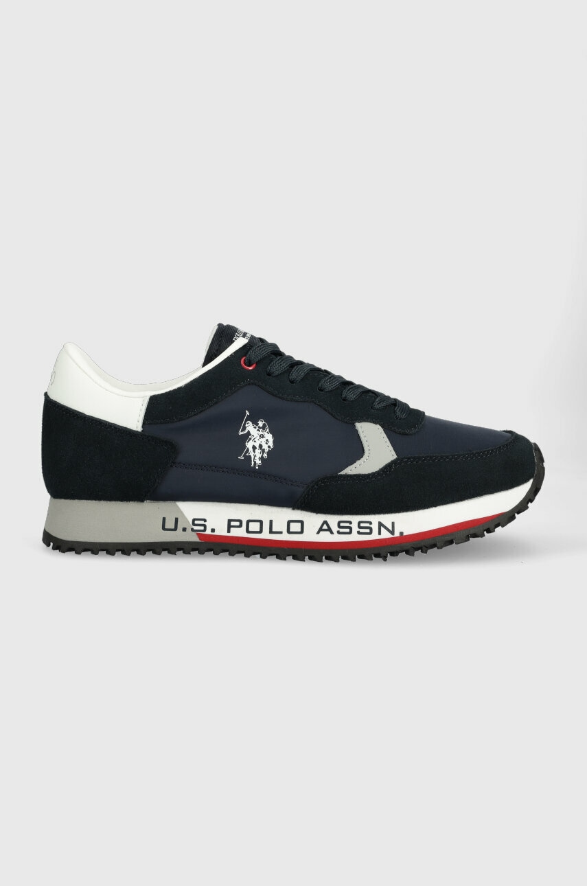 Levně Sneakers boty U.S. Polo Assn. CLEEF tmavomodrá barva