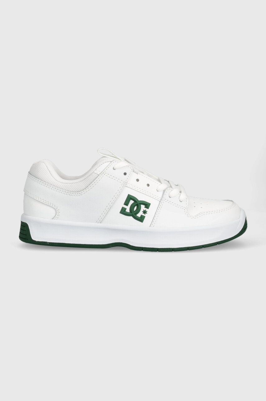 Sneakers boty DC bílá barva - bílá - Svršek: Umělá hmota