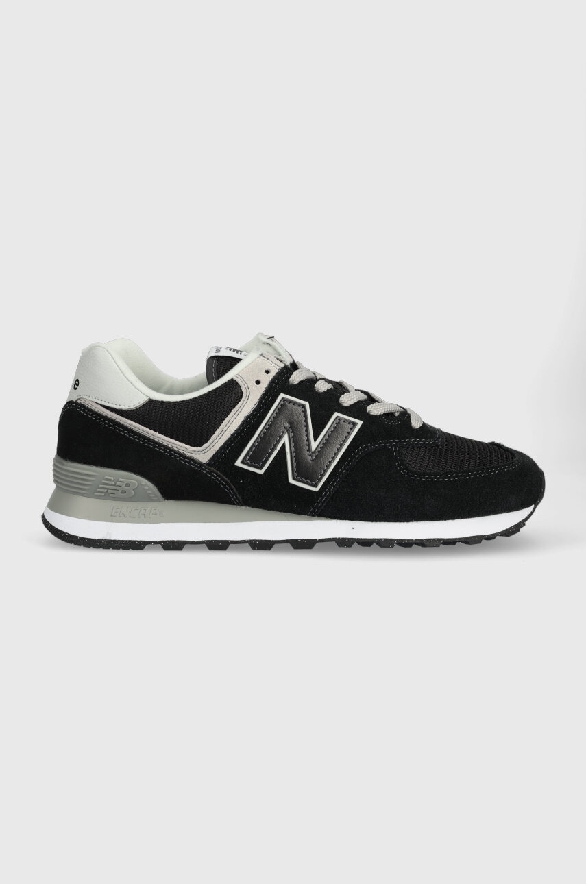 Αθλητικά New Balance ML574EVB χρώμα: μαύρο
