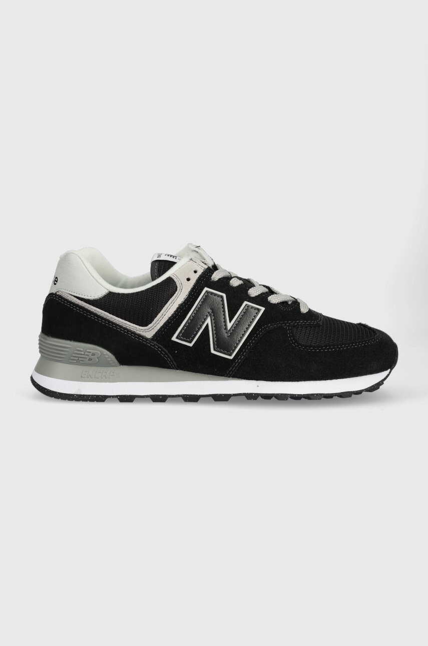 New Balance 574 Black White Ml574evb Ml574evb-evb