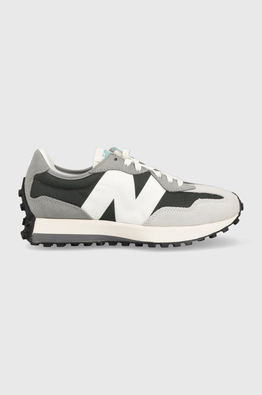 Sneakers boty New Balance MS327OD šedá barva, MS327OD-7OD - šedá -  Svršek: Textilní materiál