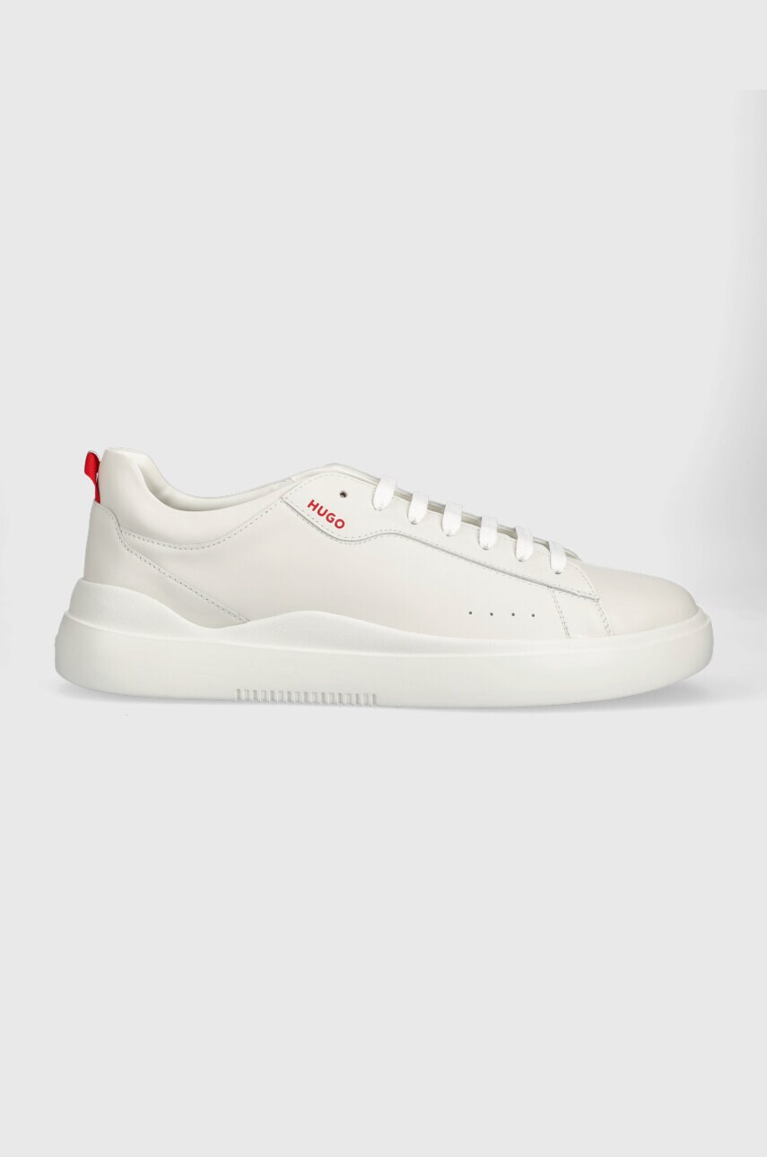 Hugo sneakers din piele blake culoarea alb, 50493161