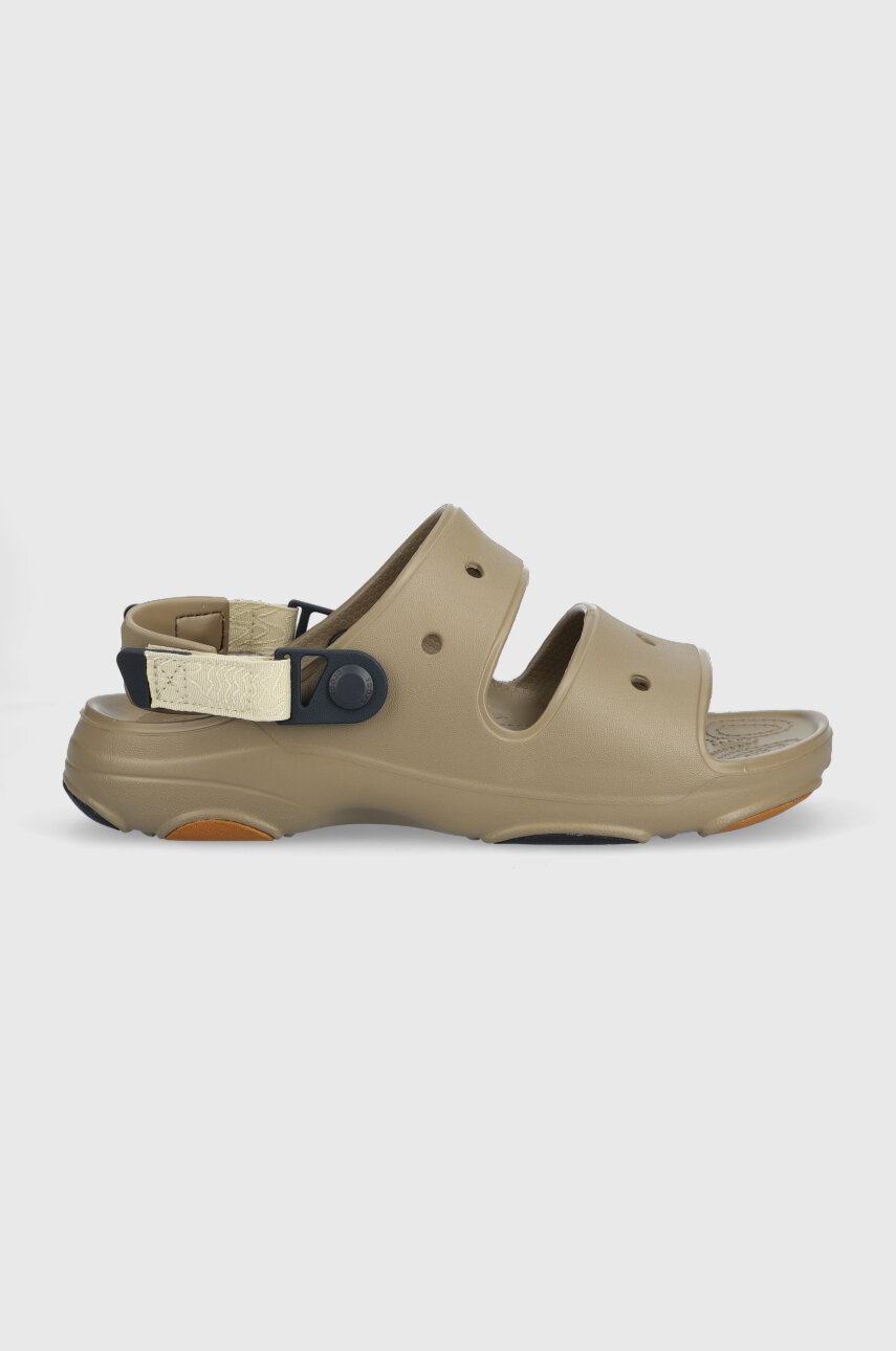 Sandály Crocs Classic All Terain Sandal pánské, hnědá barva, 207711.2F9-2F9