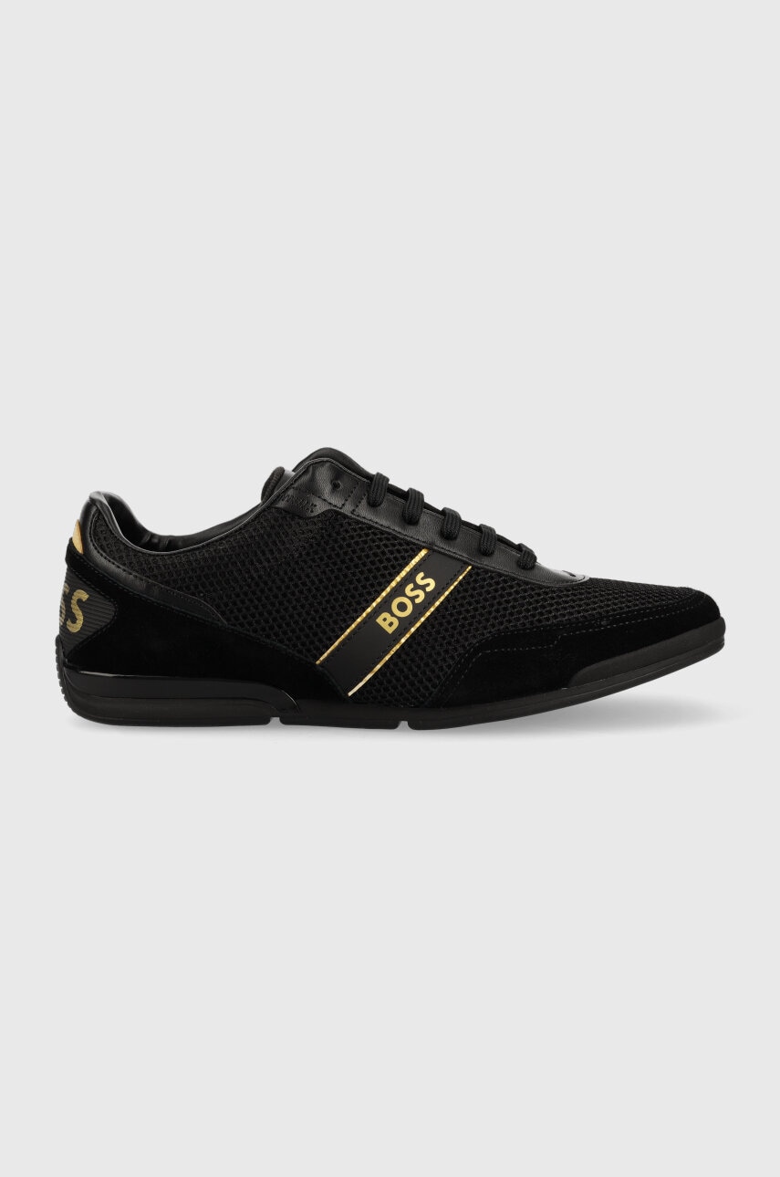 Boss sneakers saturn culoarea negru, 50493233