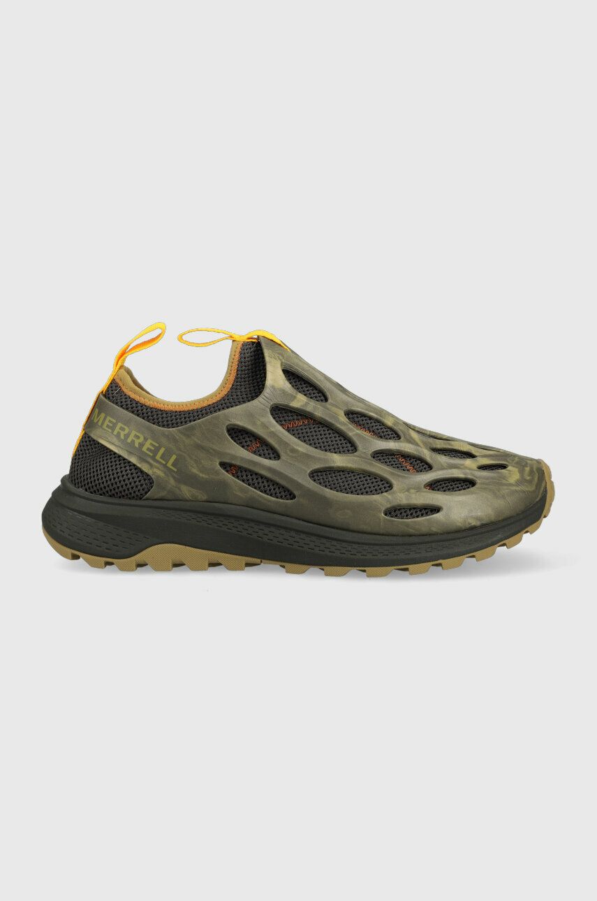 Sneakers boty Merrell Hydro Runner zelená barva - zelená -  Svršek: Umělá hmota