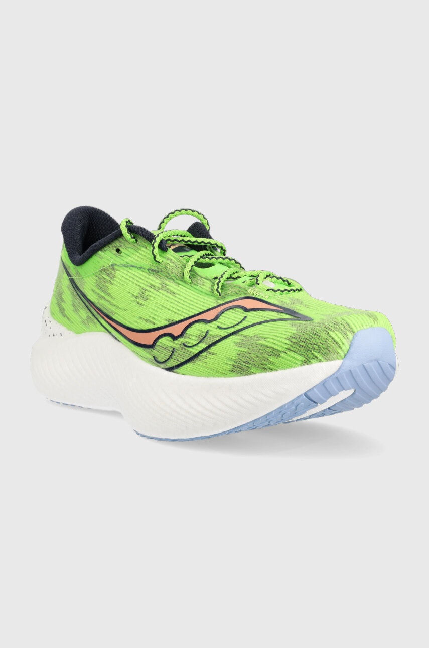 

Обувь для бега Saucony Endorphin Pro 3 цвет зелёный