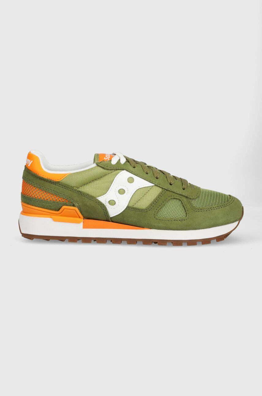 Levně Sneakers boty Saucony SHADOW ORIGINAL zelená barva