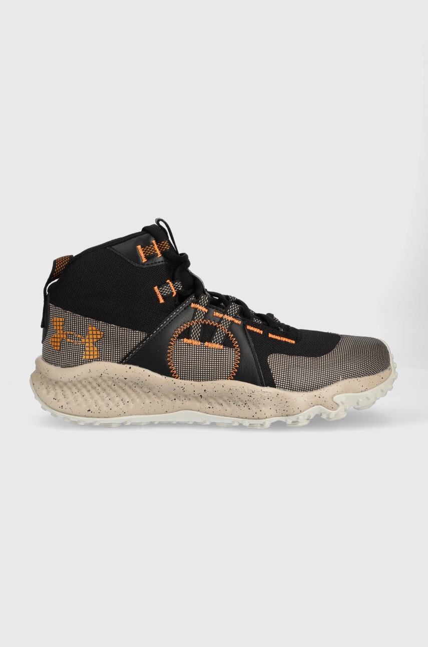 Under Armour pantofi Charged Maven Trek barbati, culoarea negru