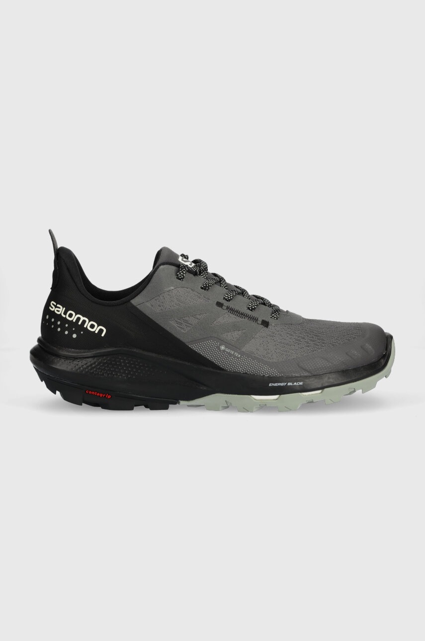 Salomon Pantofi Outpulse Gtx Barbati, Culoarea Gri