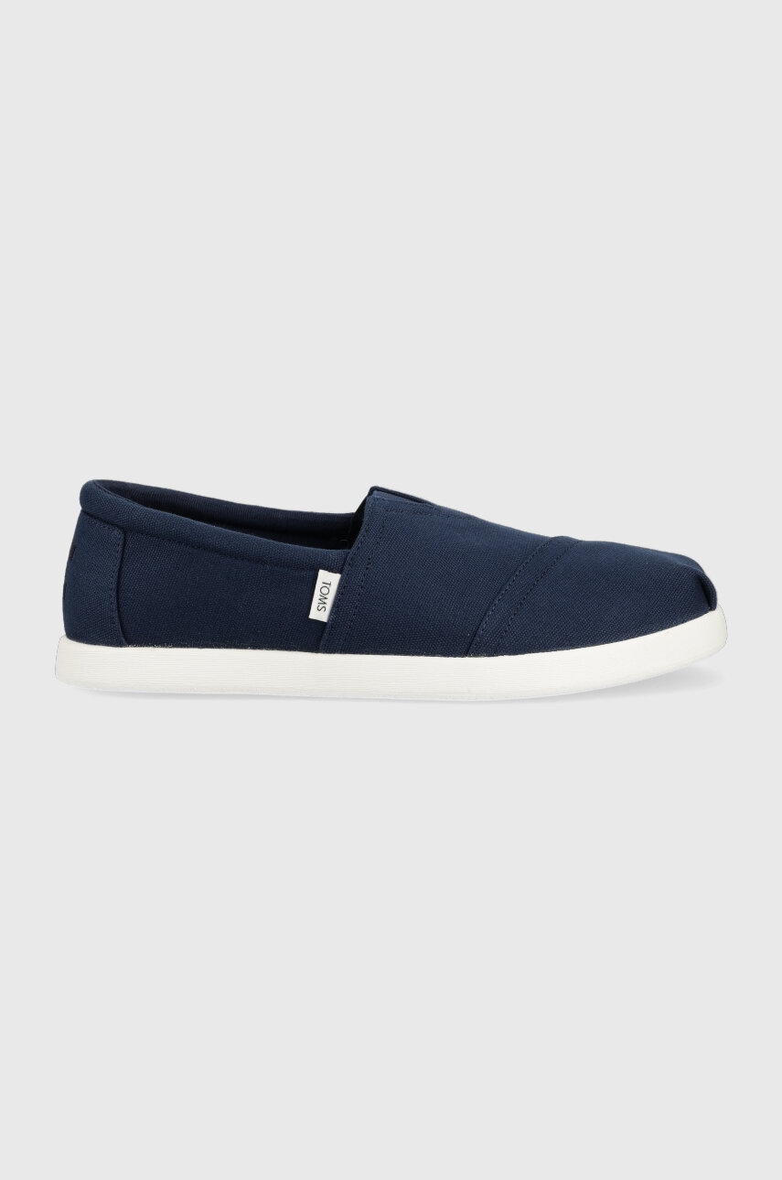 Levně Espadrilky Toms Alpargata Forward tmavomodrá barva, 10019858