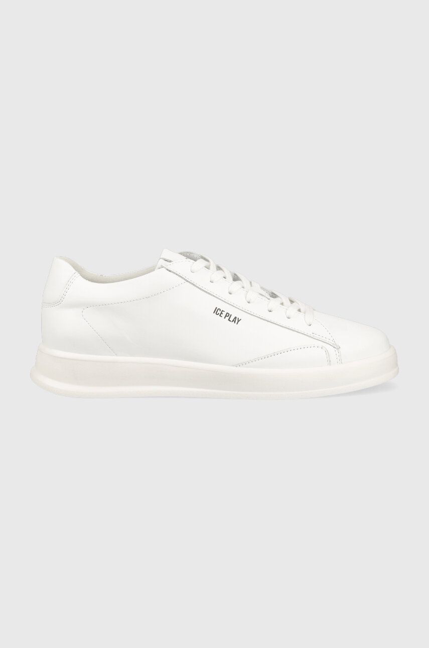 Ice Play sneakers din piele culoarea alb, CAMPS006M 3L1
