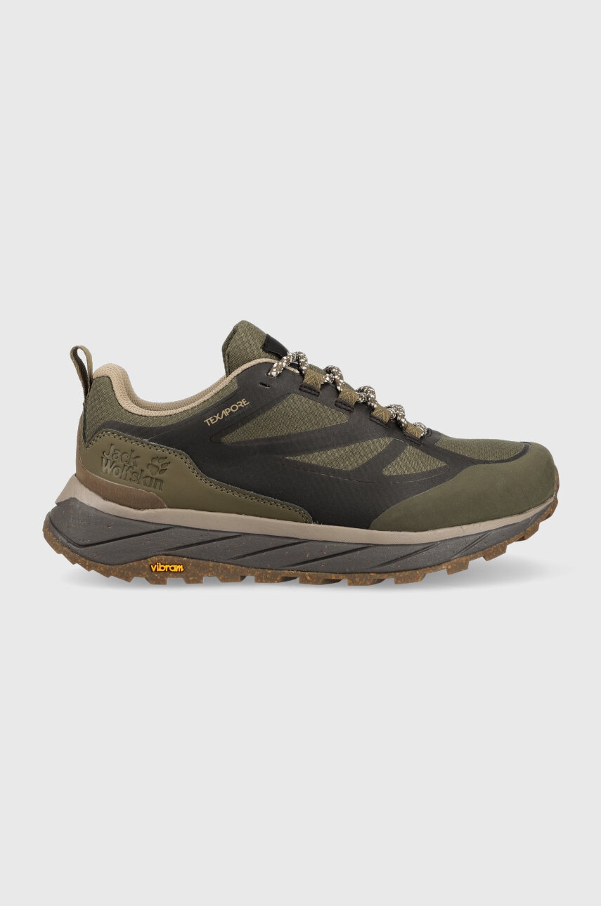 Jack Wolfskin Pantofi Terraventure Texapore Low Barbati, Culoarea Verde