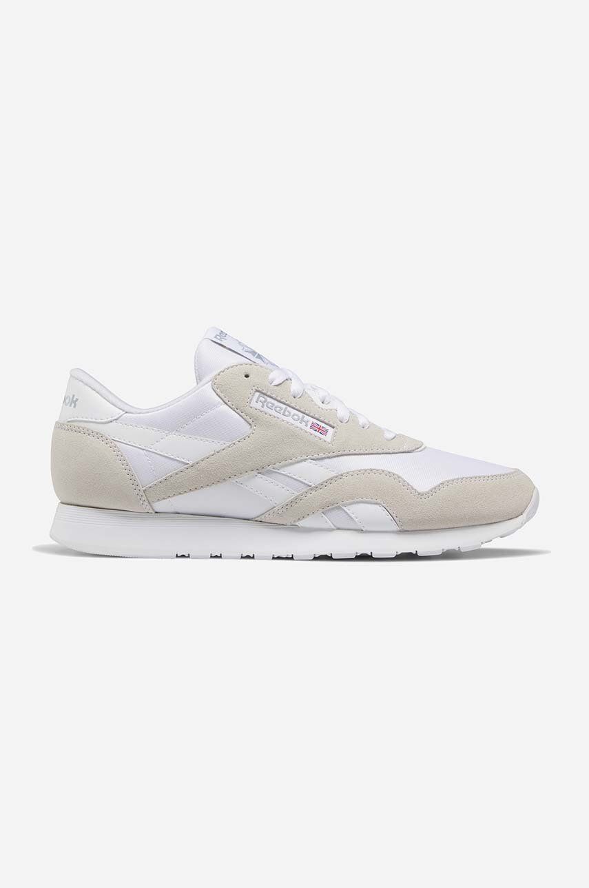 Levně Sneakers boty Reebok Classic CL Nylon bílá barva, GY7235-white
