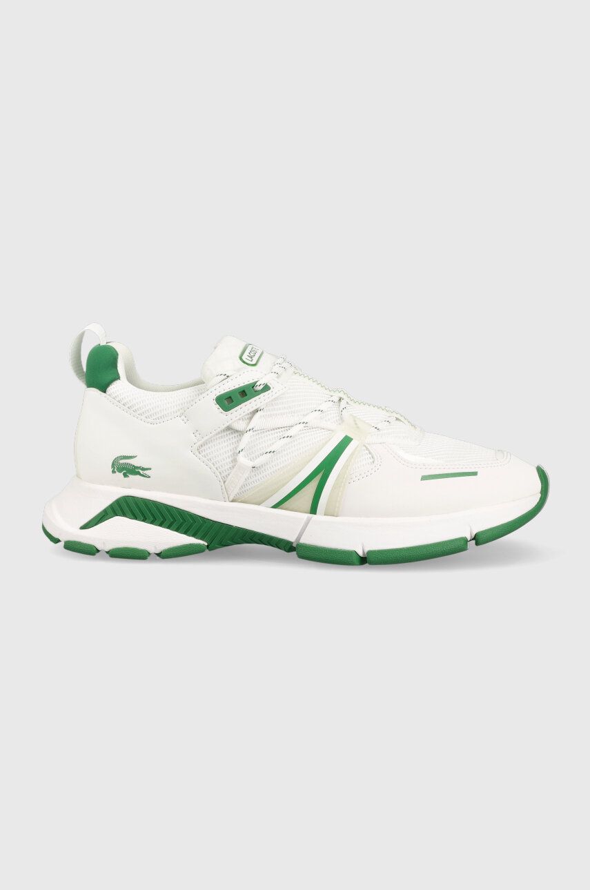 Sneakers boty Lacoste L003 Textile bílá barva, 43SMA0064 - bílá -  Svršek: Umělá hmota