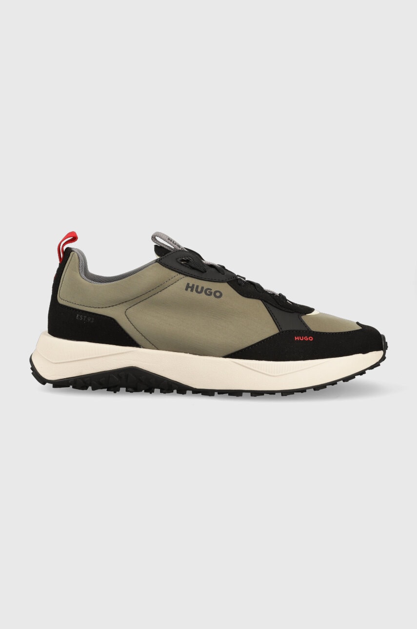 Hugo sneakers kane culoarea verde, 50493146