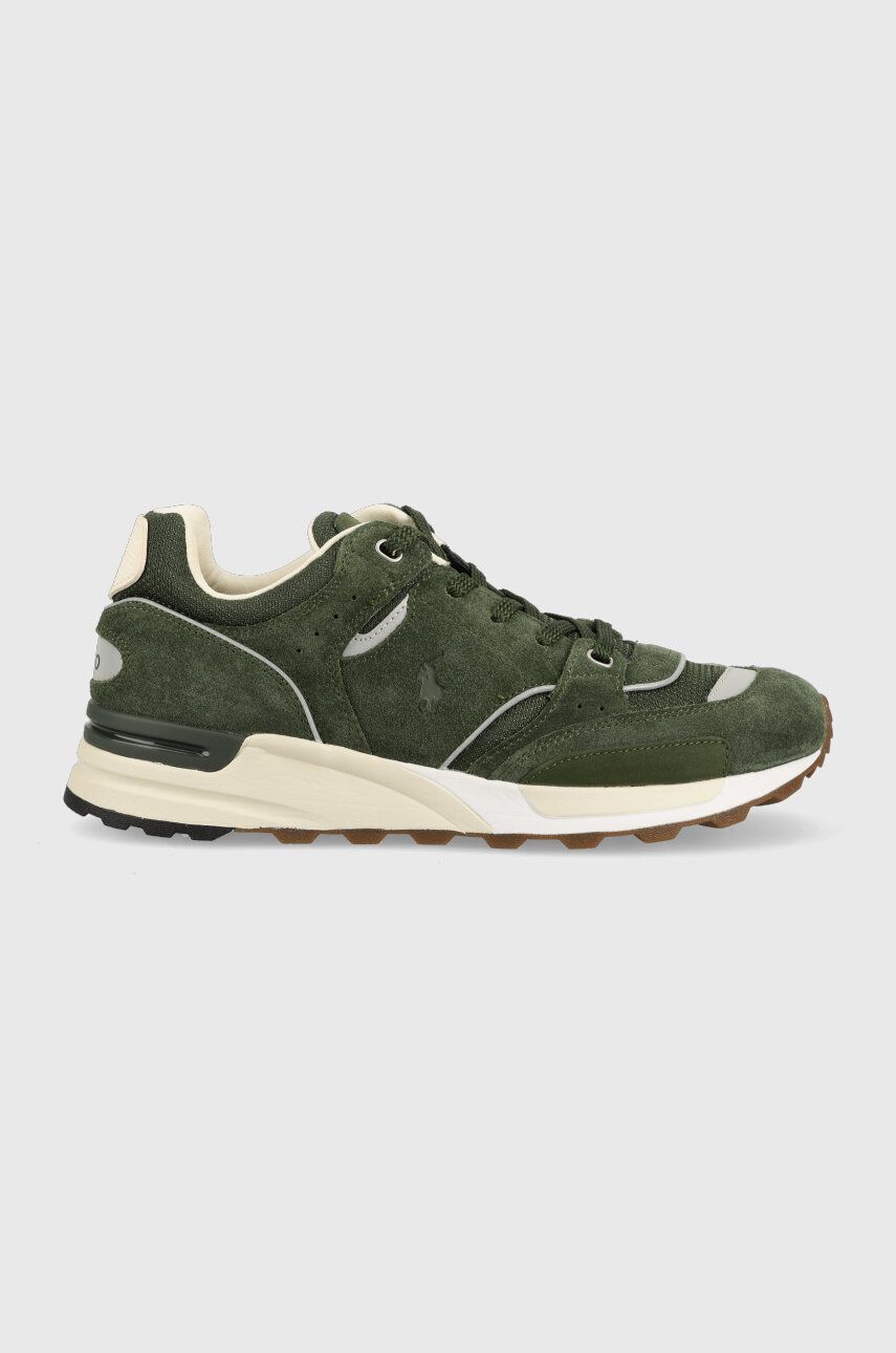 Levně Sneakers boty Polo Ralph Lauren TRACKSTR 200 zelená barva, 809891742003