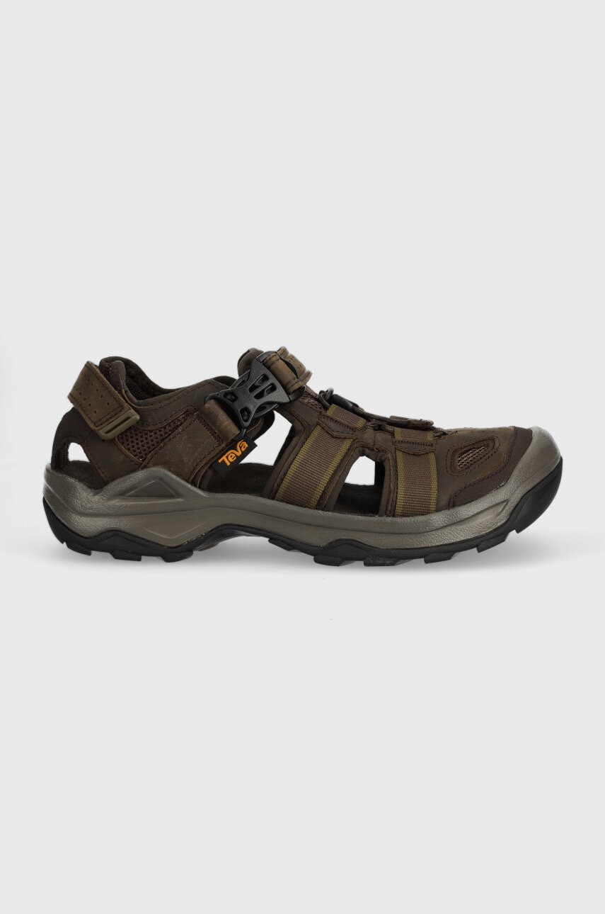 Teva sandale Sandały Teva Omnium 2 Leather 1019179 TKCF bărbați, culoarea negru 1019179.TKCF-tkcf Teva sandale Sandały Teva Omnium 2 Leather 1019179 TKCF bărbați, culoarea negru 1019179.TKCF-tkcf
