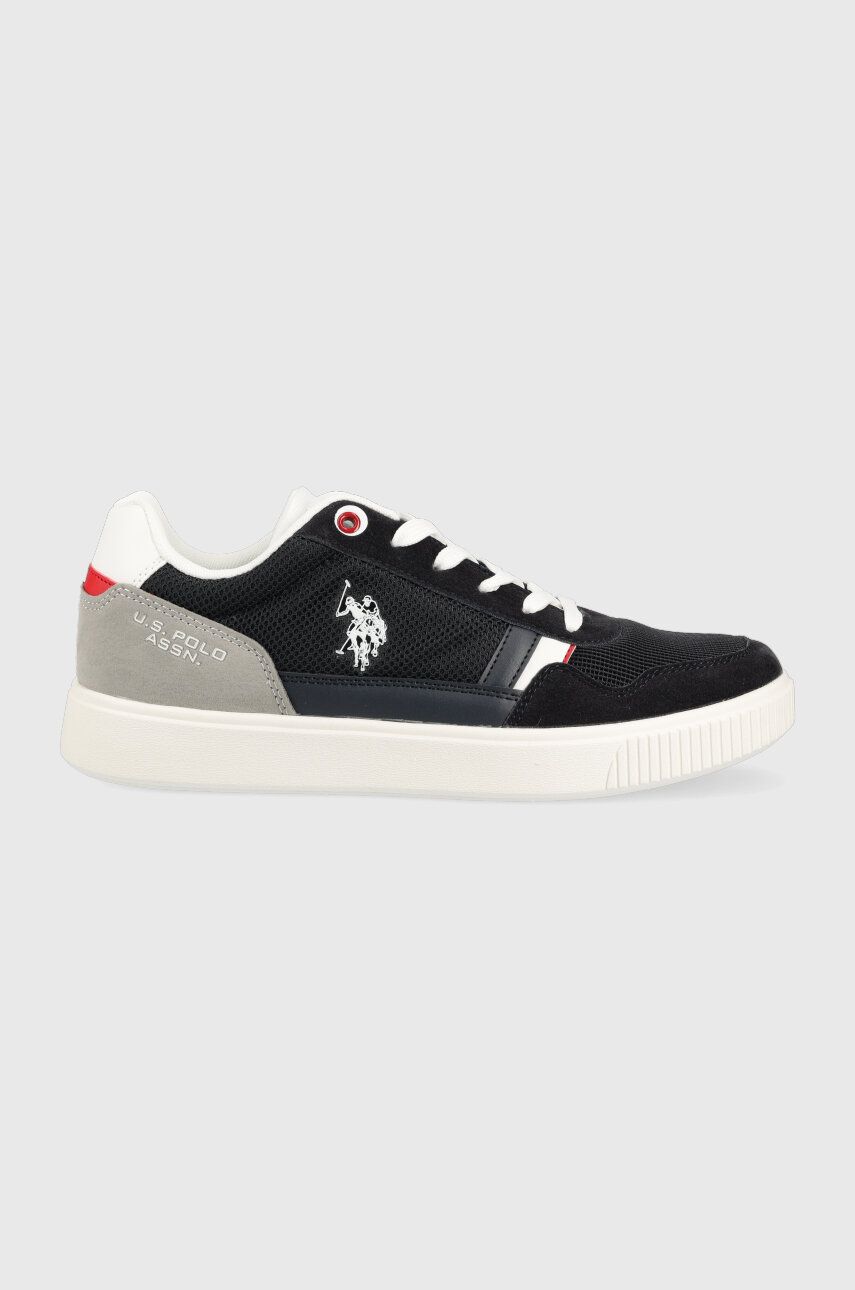 Sneakers boty U. S. Polo Assn. TYMES tmavomodrá barva, TYMES001M/3TY1 - námořnická modř -  Svrše