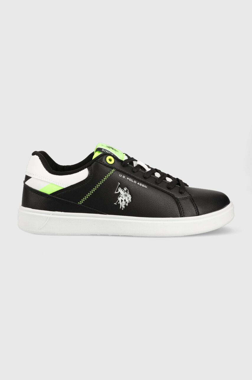 Levně Sneakers boty U.S. Polo Assn. ROKKO černá barva, ROKKO001M/3Y2
