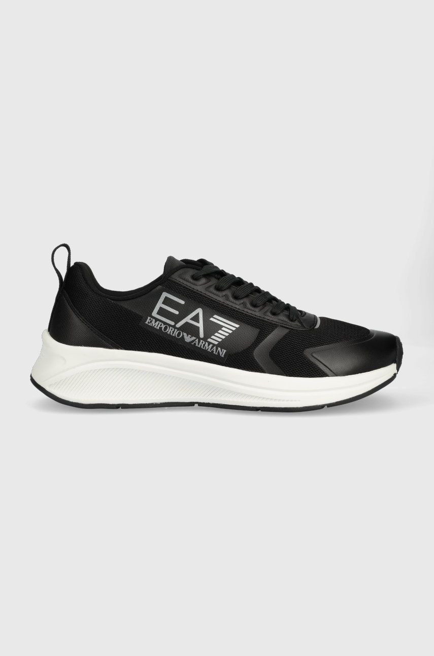 EA7 Emporio Armani sneakers culoarea negru, X8X125 XK303 N763 answear.ro imagine noua