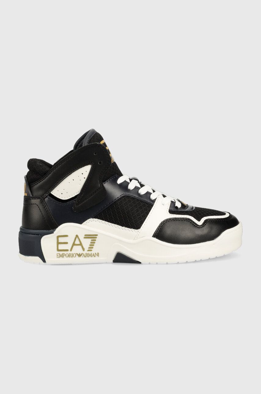 EA7 Emporio Armani sneakers culoarea negru, X8Z039 XK331 S493 answear.ro imagine noua