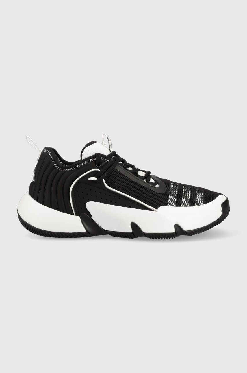 Tréninkové boty adidas Performance Trae Unlimited černá barva - černá -  Svršek: Umělá hmota