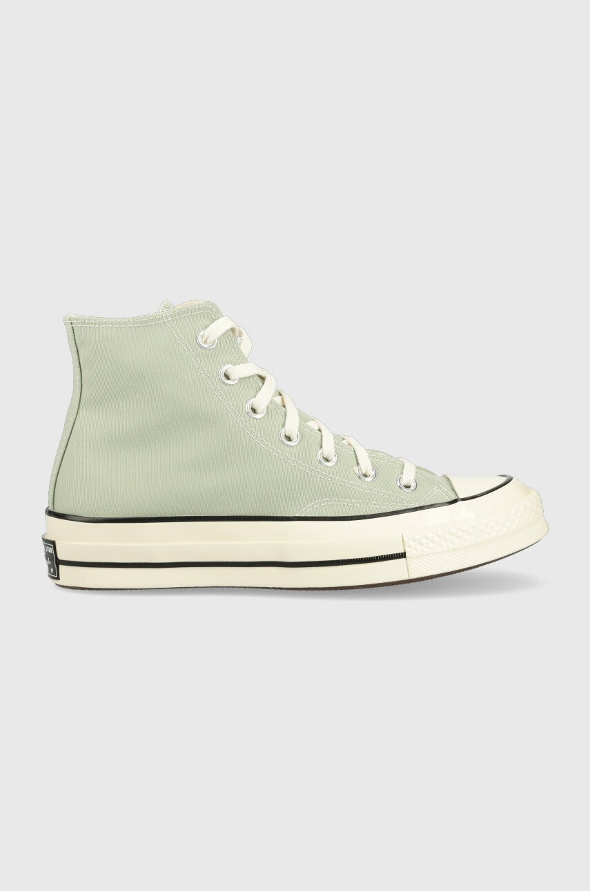 Converse teniși Chuck 70 HI culoarea gri, A02756C A02756C-GREEN