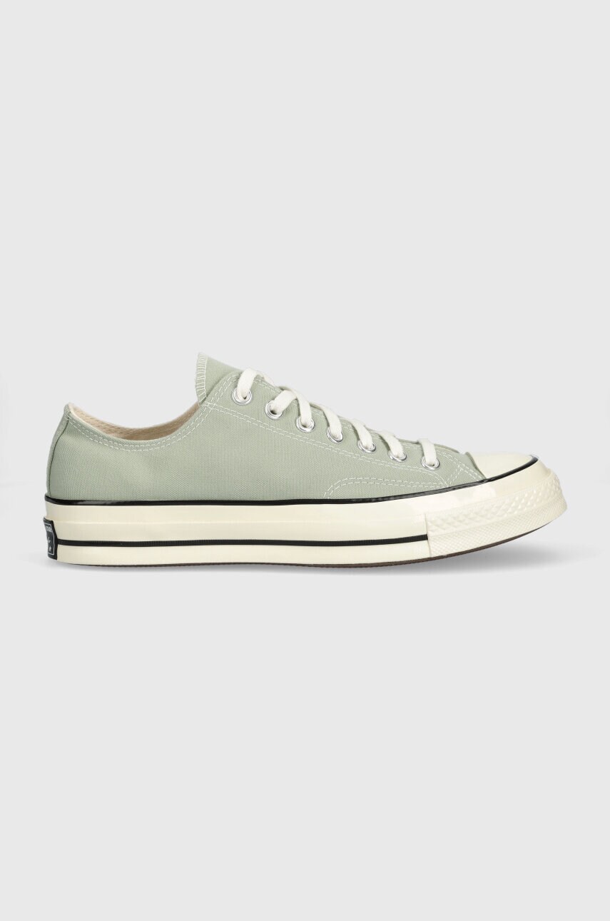 Converse teniși Chuck 70 OX culoarea verde, A02769C