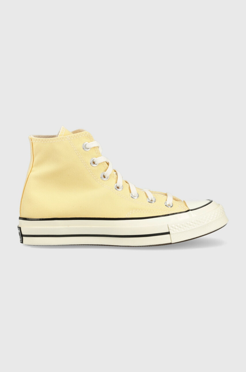 Converse Tenisi Chuck 70 Hi Culoarea Galben, A02757c A02757c-light.orn