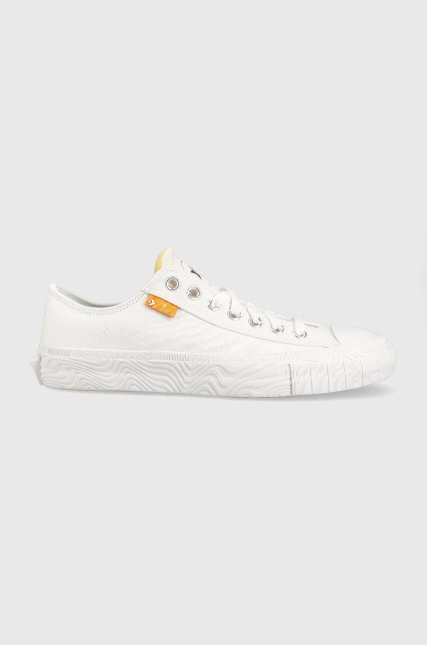 Converse tenisi Chuck Taylor Alt Star OX culoarea alb, A02839C