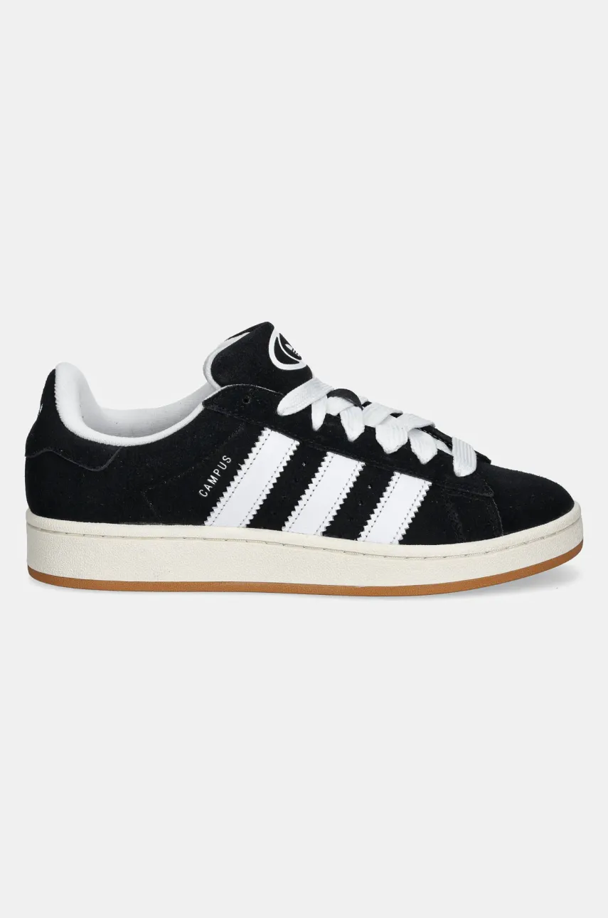 Замшевые кроссовки adidas Originals Campus 00S HQ8708 цвет чёрный HQ8708-black Замшевые кроссовки adidas Originals Campus 00S HQ8708 цвет чёрный HQ8708-black