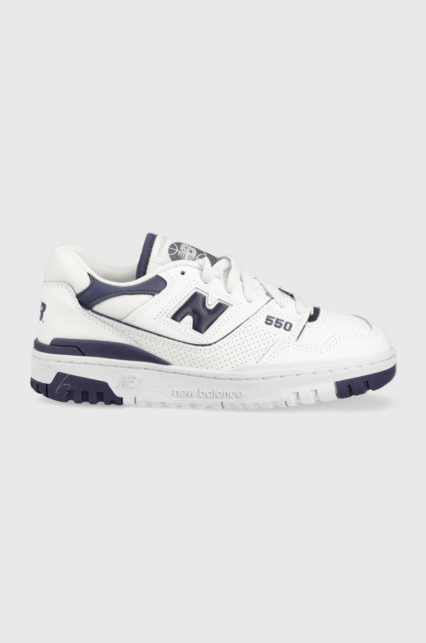 E-shop Sneakers boty New Balance BBW550BA bílá barva, BBW550BA-BBW