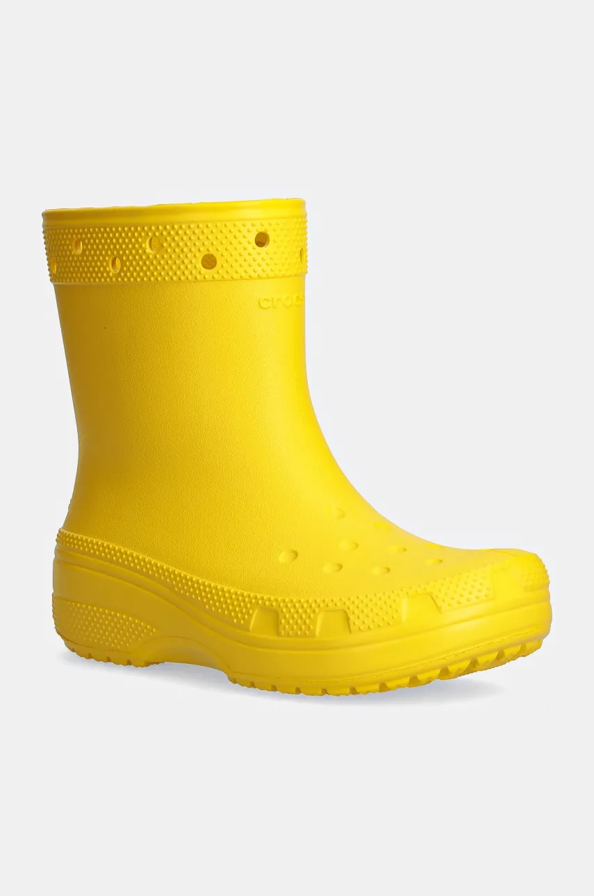 Crocs cizme Classic Rain Boot culoarea galben 208363.SUNFLOWER-SUN Crocs cizme Classic Rain Boot culoarea galben 208363.SUNFLOWER-SUN