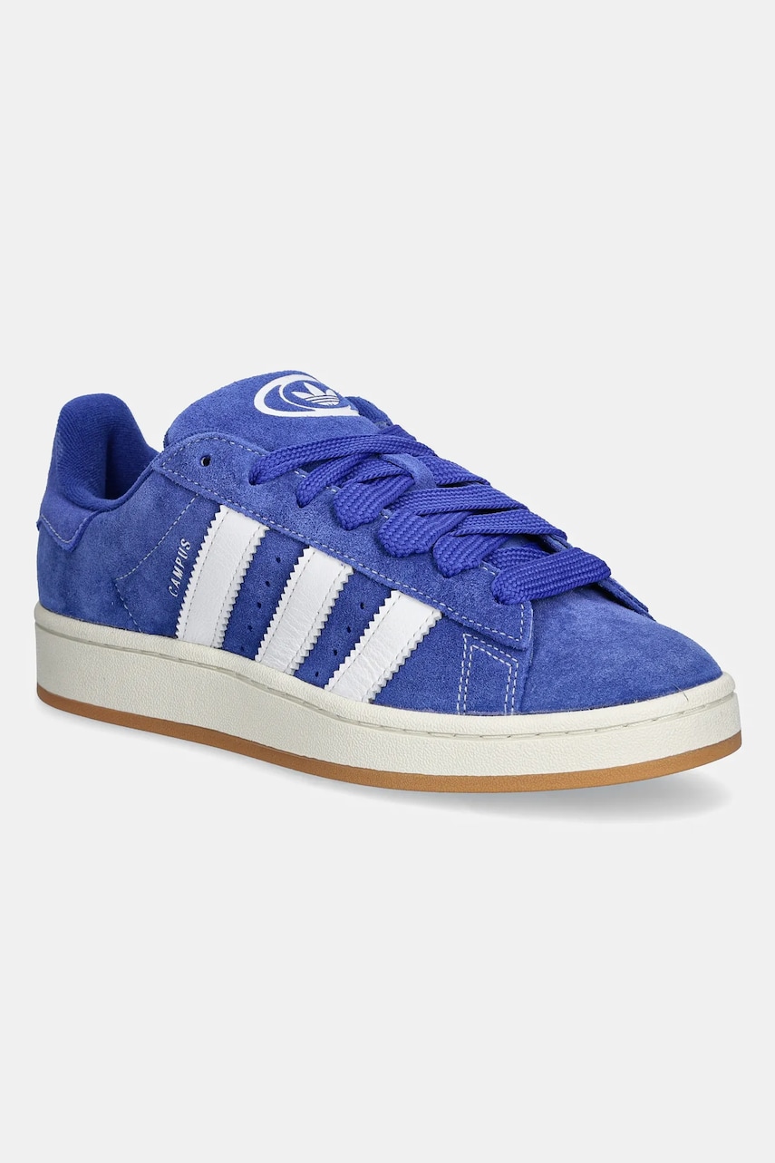 adidas sneakers din piele întoarsă Campus 00S culoare albastru H03471