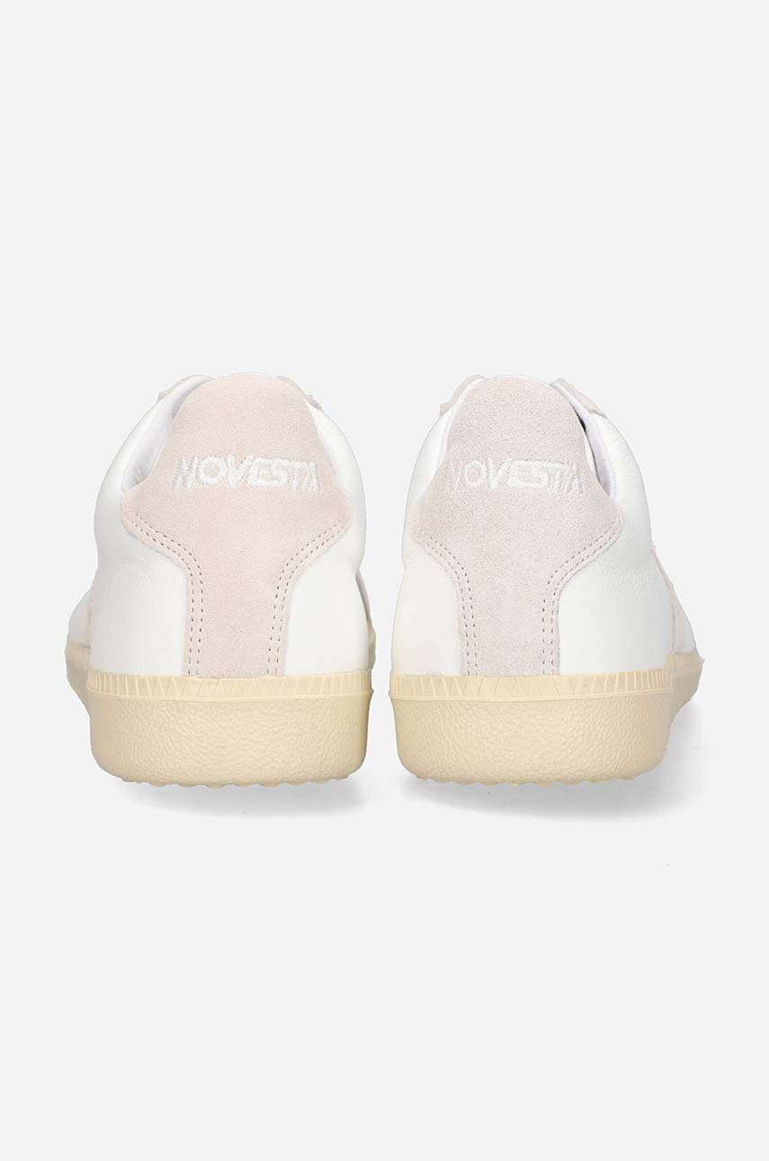 Δερμάτινα αθλητικά παπούτσια Novesta χρώμα: άσπρο φωτογραφία