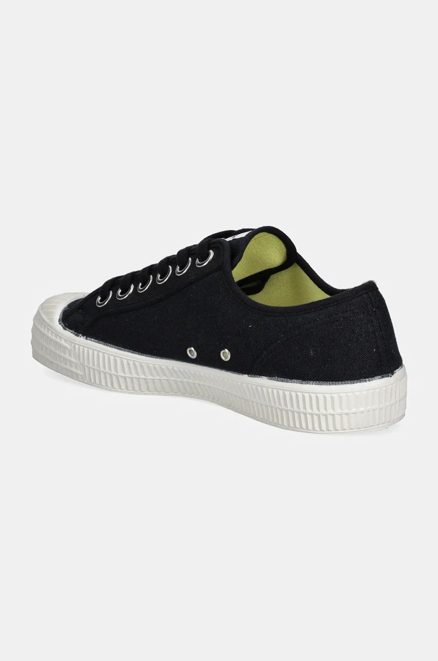 Πάνινα παπούτσια Novesta χρώμα μαύρο X472002.60Y60Y110 φωτογραφία