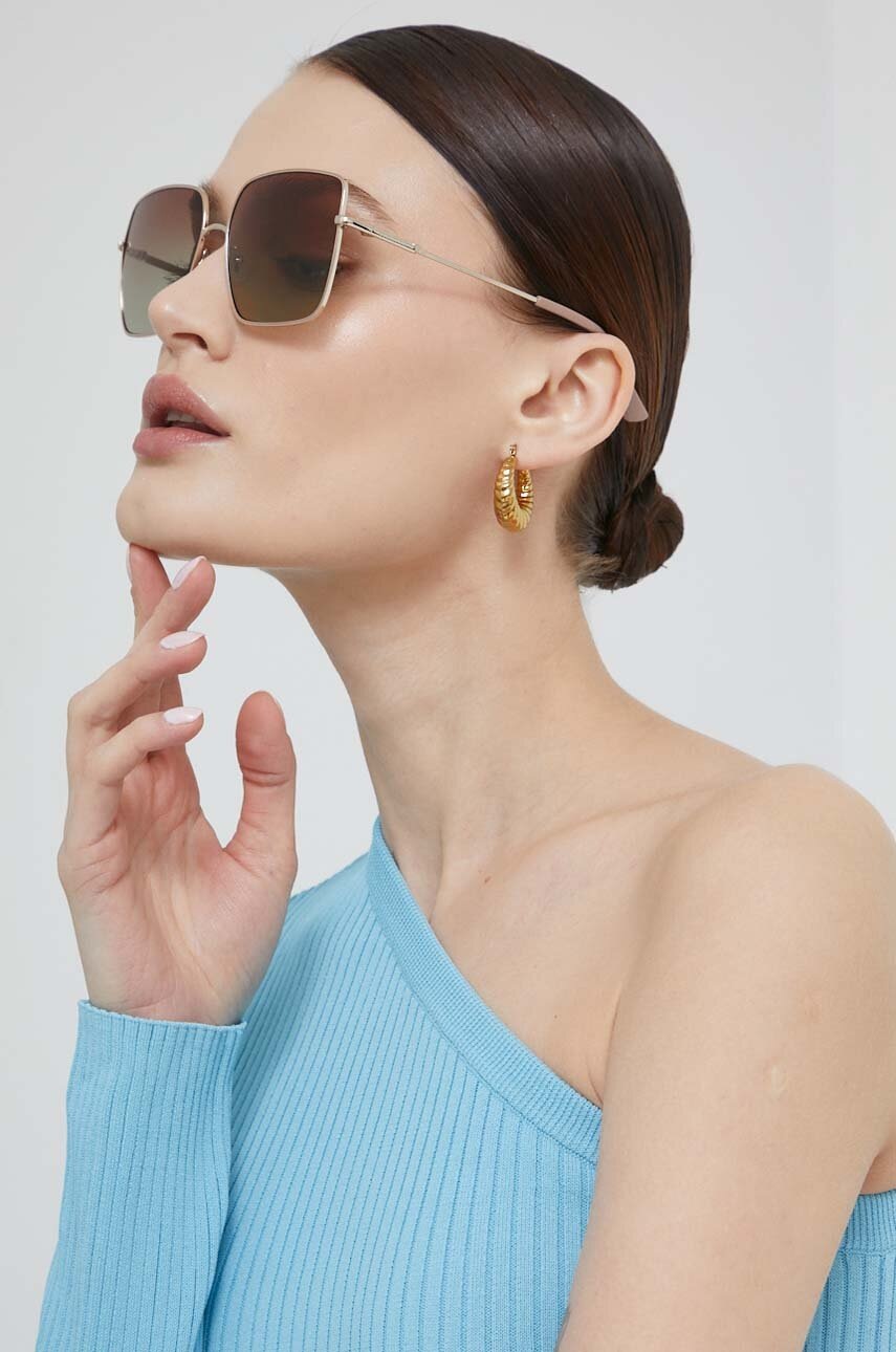 

Слънчеви очила Guess в бежово, Бежов