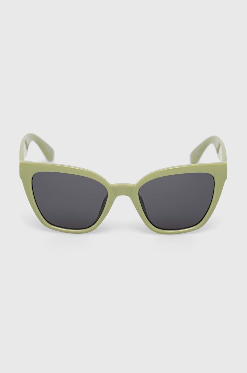 Dětské sluneční brýle Vans dámské, zelená barva, VN0A47RHW0I1-Fern - zelená -  Umělá hmota